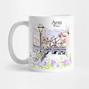 old city of Annecy Mug